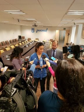 Begoña Vilacís en Comisión. (Foto: Ciudadanos)