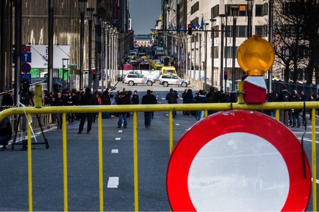 Calle principal de las sedes de la UE. (Foto: GETTY)