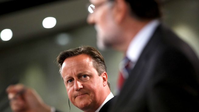 El primer ministro birtánico, David Cameron, y Mariano Rajoy (Foto: GETTY).