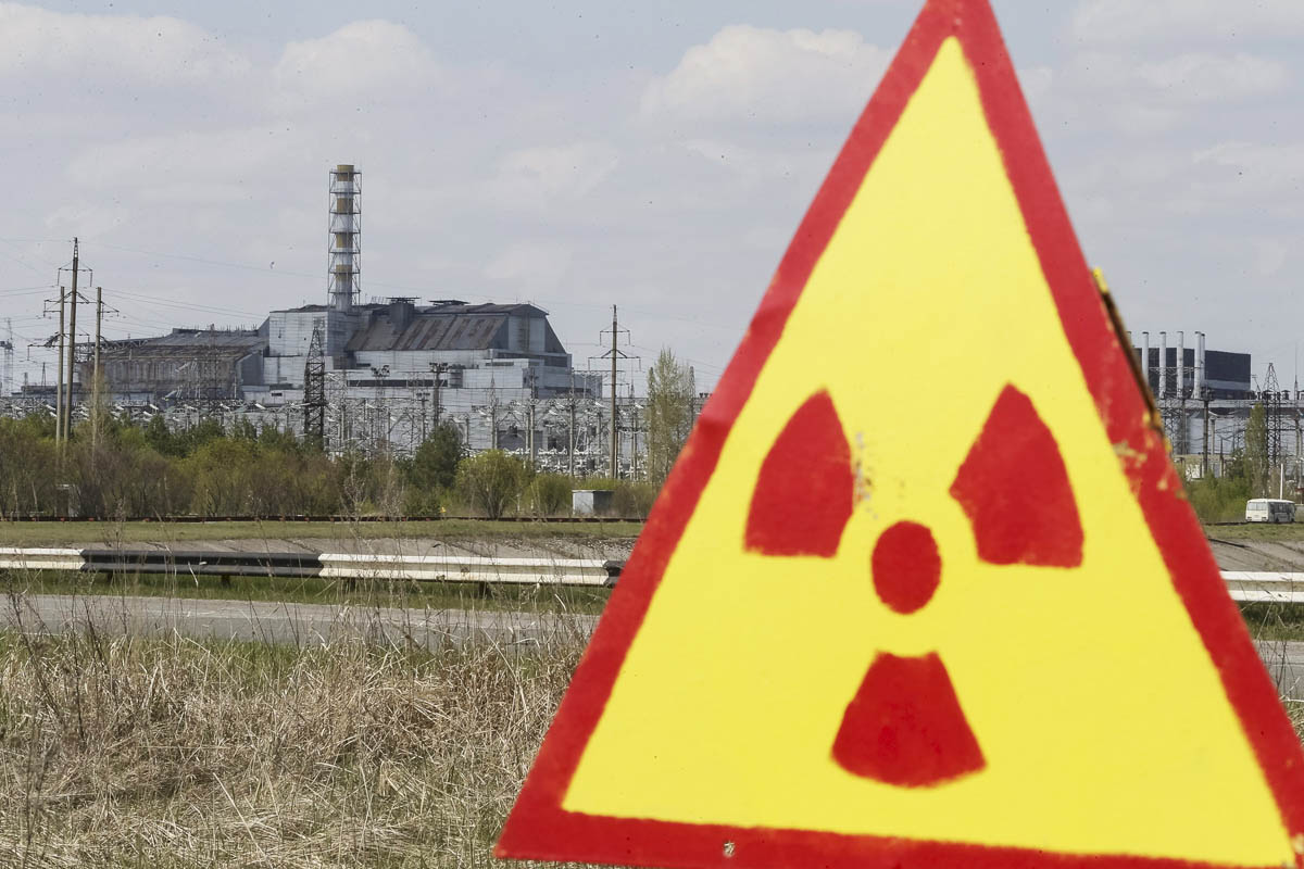 Sarcófago nº 4 en la central de Chernobyl (Foto: Reuters)