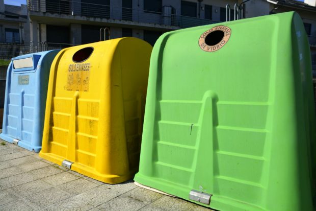 Contenedores de reciclaje (Foto: GETTY/ISTOCK).