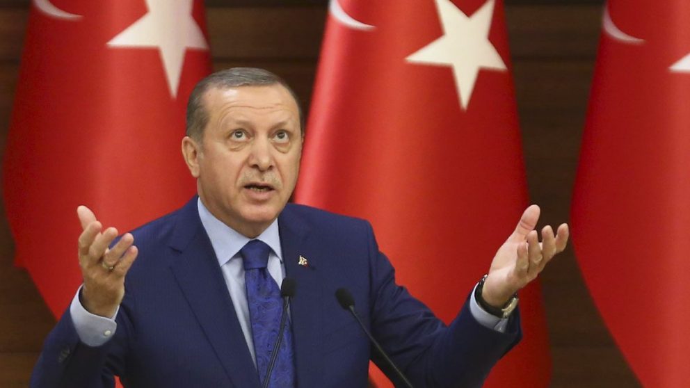 El presidente de Turquía Recep Tayyip Erdogan. (Foto: AFP)