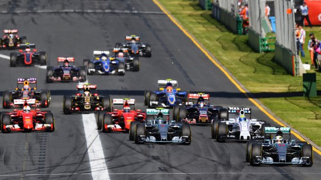 Salida del GP de Australia 2015 (Getty)