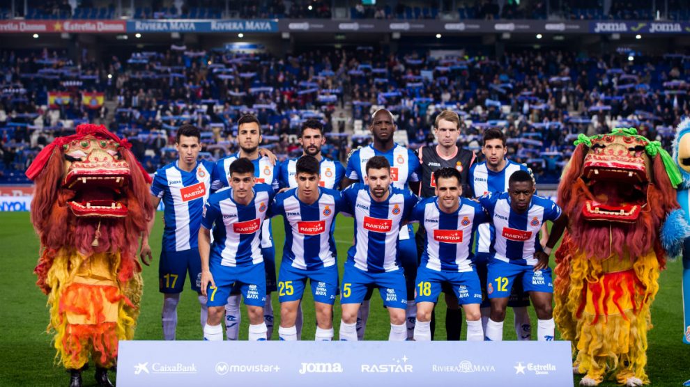El once titular del Espanyol ante la Real Sociedad