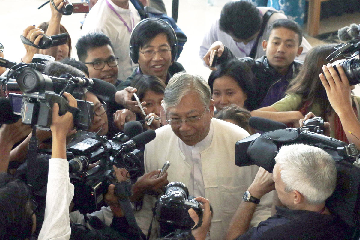 Htin Kyaw. (Foto: AFP)