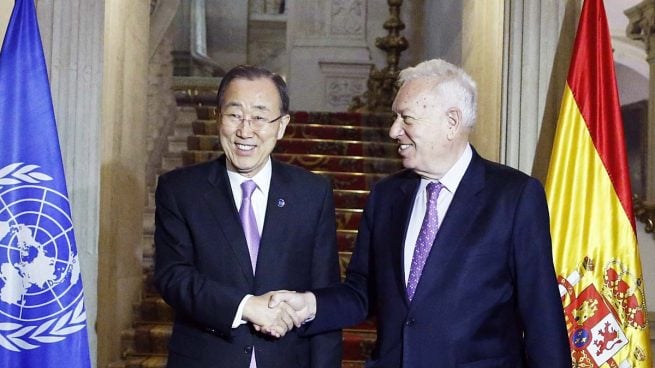 Margallo ofreció a Ban Ki-moon la participación española en la pacificación de Colombia