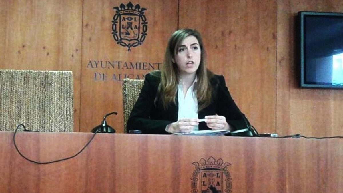 Nerea Belmonte, la concejal tránsfuga de Alicante.