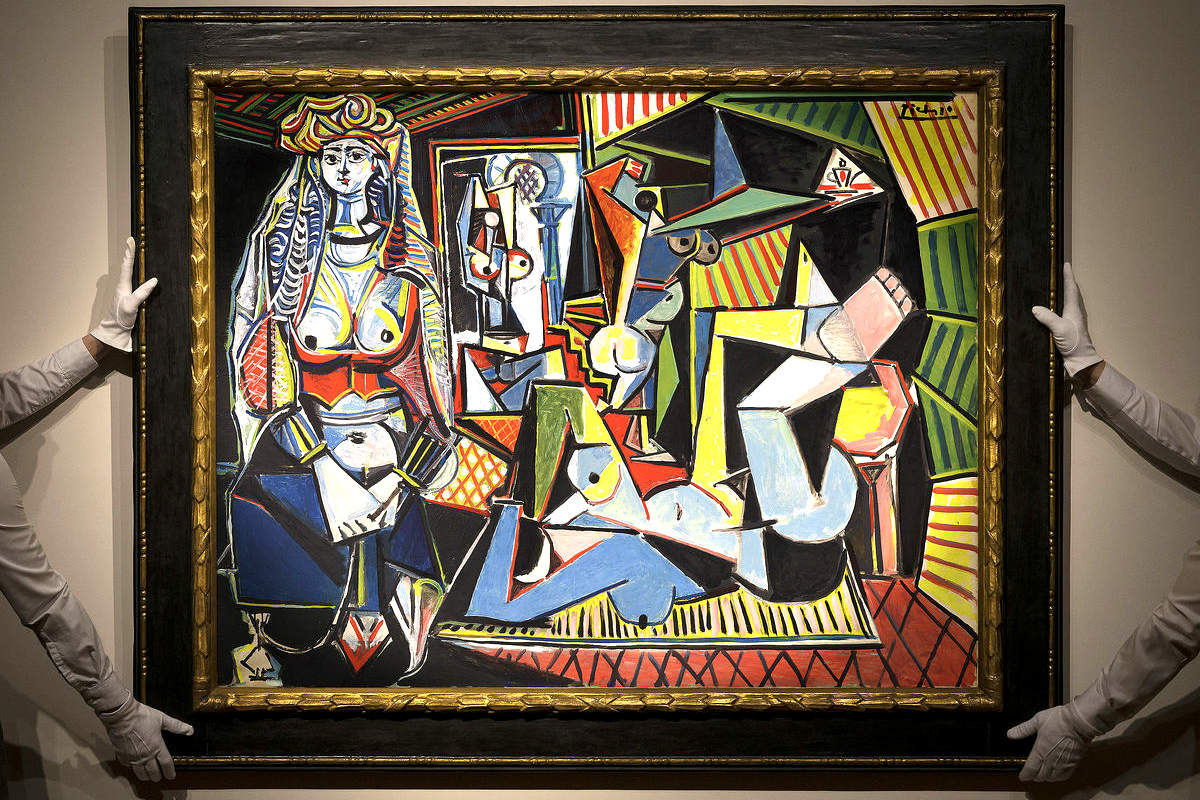 Les femmes d’Alger de Pablo Picasso, subastado en Christie’s.