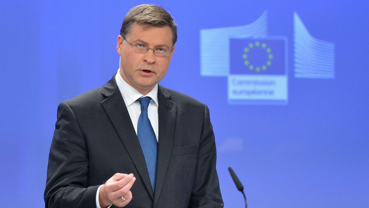 El vicepresidente de la Comisión Europea, Valdis Dombrovskis (Foto: GETTY).