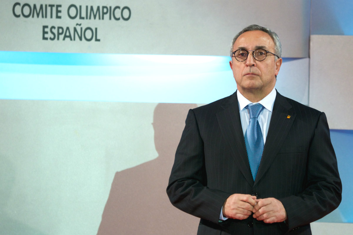 Alejandro Blanco, presidente del Comité Olímpico Español. (Getty)