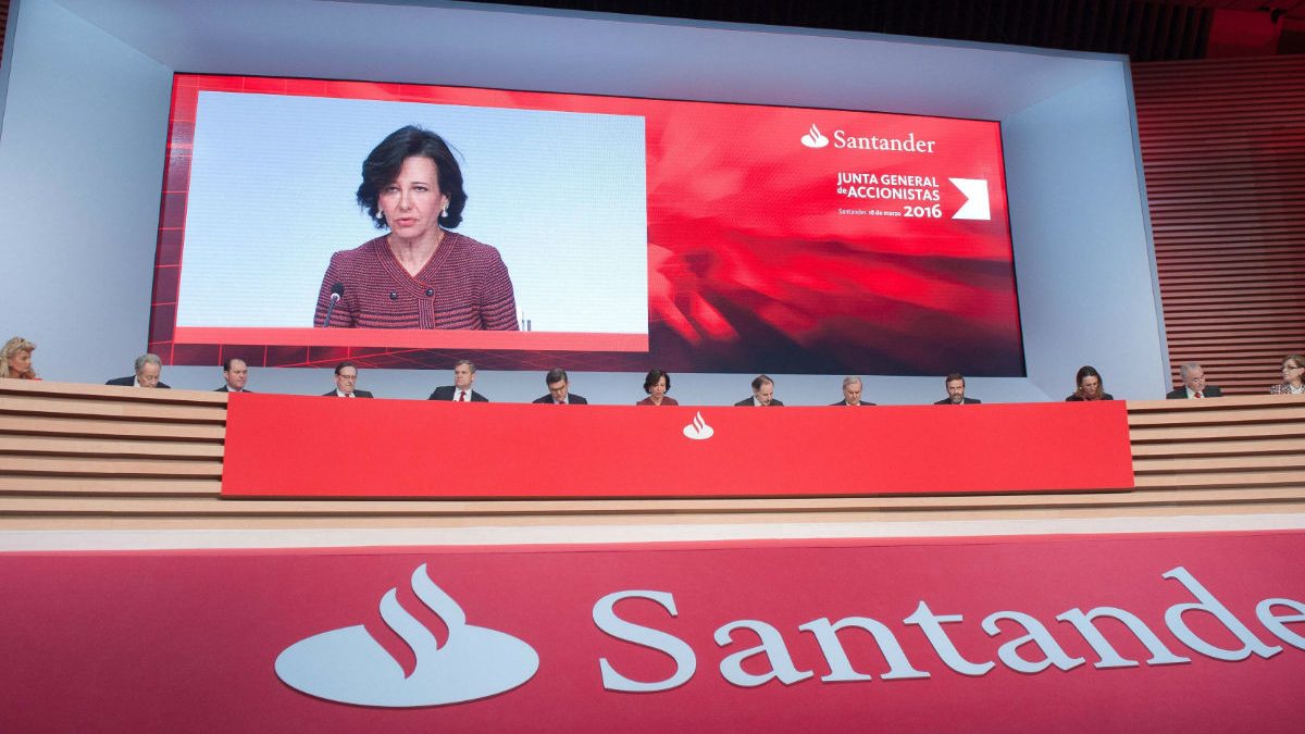 Junta General de Accionistas del Santander (Foto: BANCO SANTANDER).