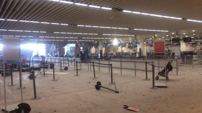 Bruselas cierra herméticamente todos los aeropuertos y estaciones de la ciudad