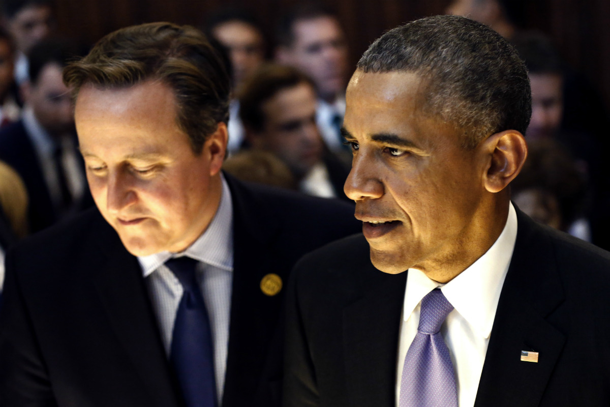 David Cameron y Barack Obama en su último encuentro, en la cumbre del G20 en Turquía. (AFP)