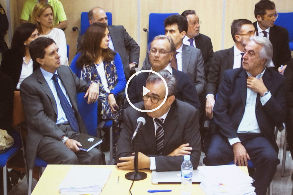 Diego Torres durante el juicio. (Foto: EFE)