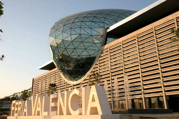 El recinto de muestras de Feria Valencia
