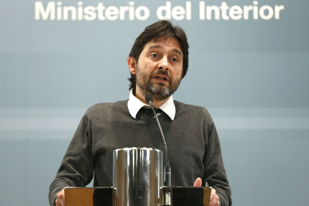El secretario de Sociedad Civil de Podemos, Rafael Mayoral (Foto: Efe)