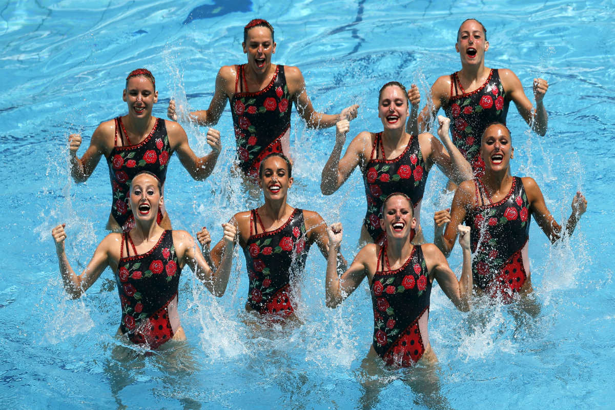 España no estará en la competición por equipos de natación sincronizada en los Juegos. (Reuters)