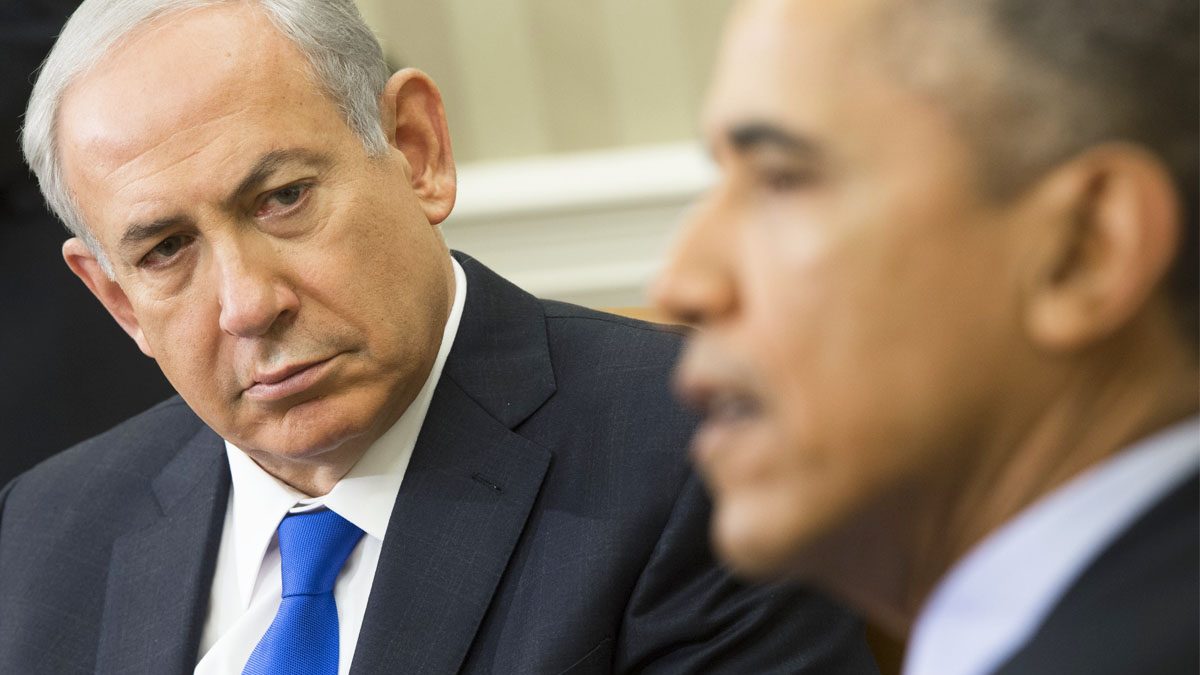 Netanyahu y Obama en la Casa Blanca en noviembre de 2015. (Foto: AFP)