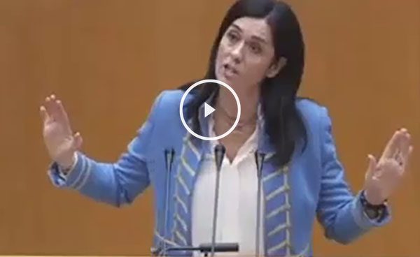 La senadora del PP Paula Prado le da un repaso a Ramón Espinar y los alcaldes del cambio