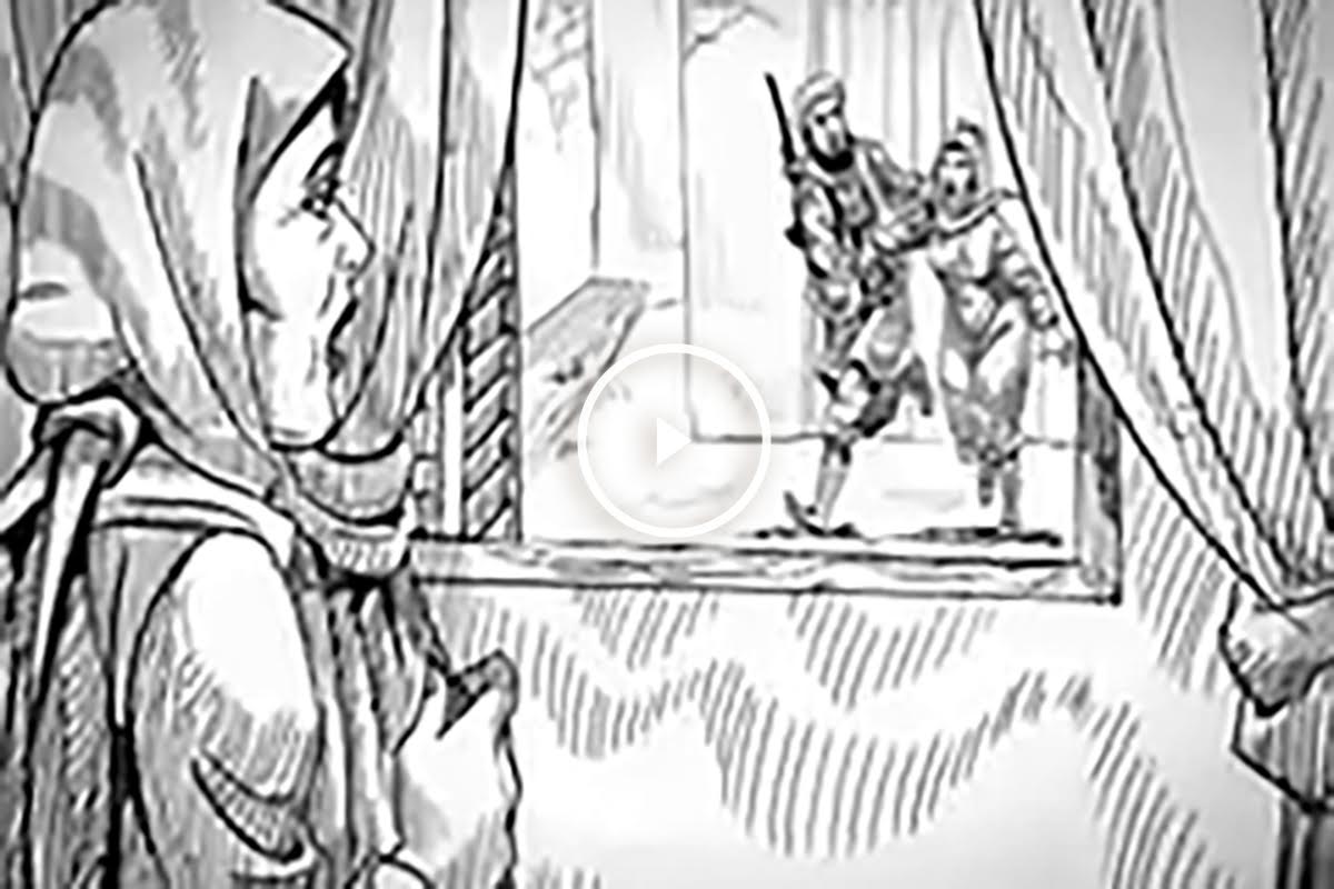 El video muestra a través de viñetas en blanco y negro los horrores a los que son sometidos las mujeres en el DAESH