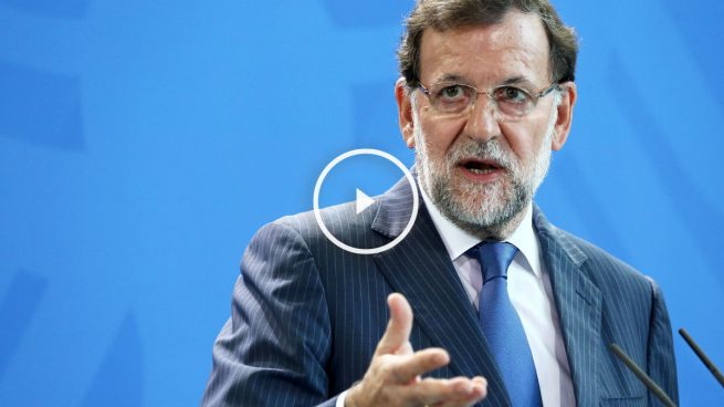 Rajoy: «Que el señor Sánchez venga con quien quiera, pero creo que una conversación a dos sería lo mejor»
