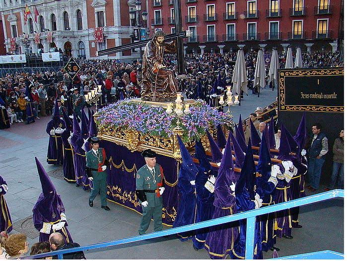 Procesiones Semana Santa Valladolid 2017: Horarios e itinerarios