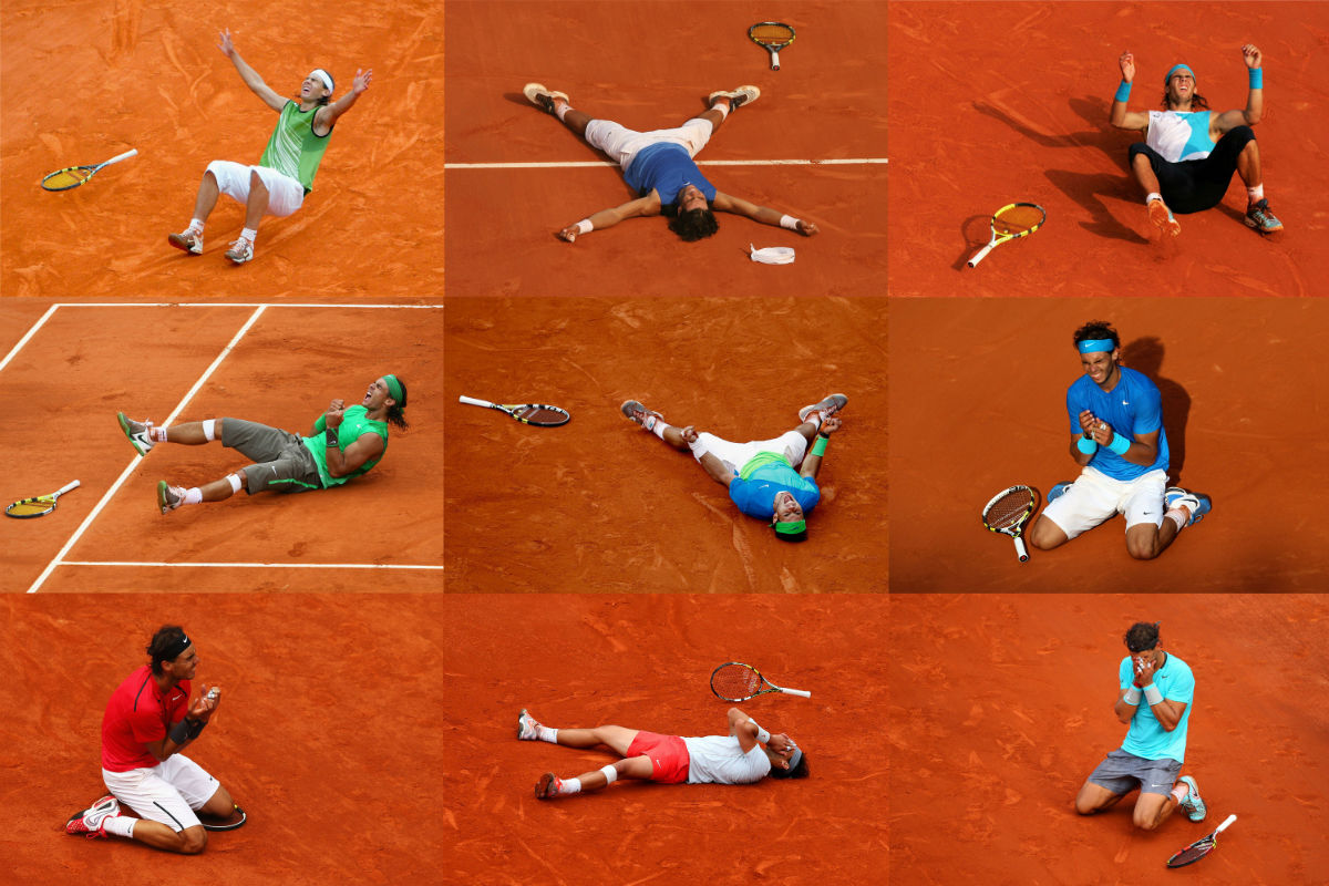 Rafa Nadal han conquistado nueve veces Roland Garros.