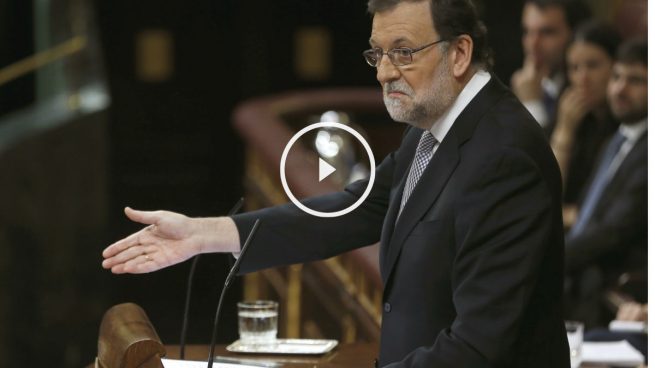Rajoy a Sánchez: «Ha puesto las instituciones a su servicio y eso también es corrupción»