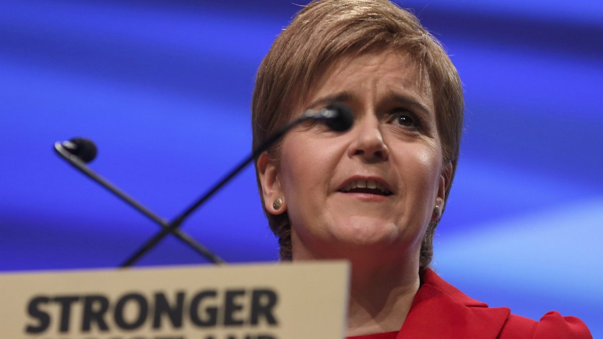 Nicola Sturgeon, líder nacionalista escocesa. (Reuters)