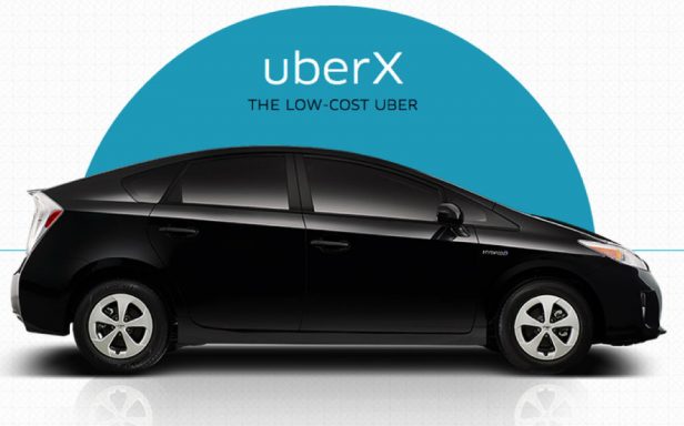 Imagen promocional de UberX en EEUU (Foto: UBER).