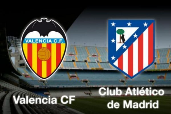 El Valencia recibe al Atlético en Mestalla.