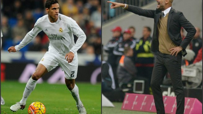 Pep-Guardiola-Raphael-Varane