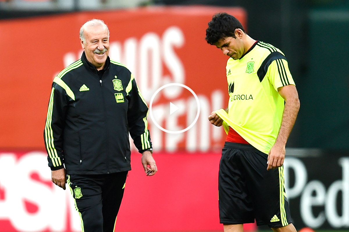 Del Bosque castiga a Diego Costa y exige más a Morata