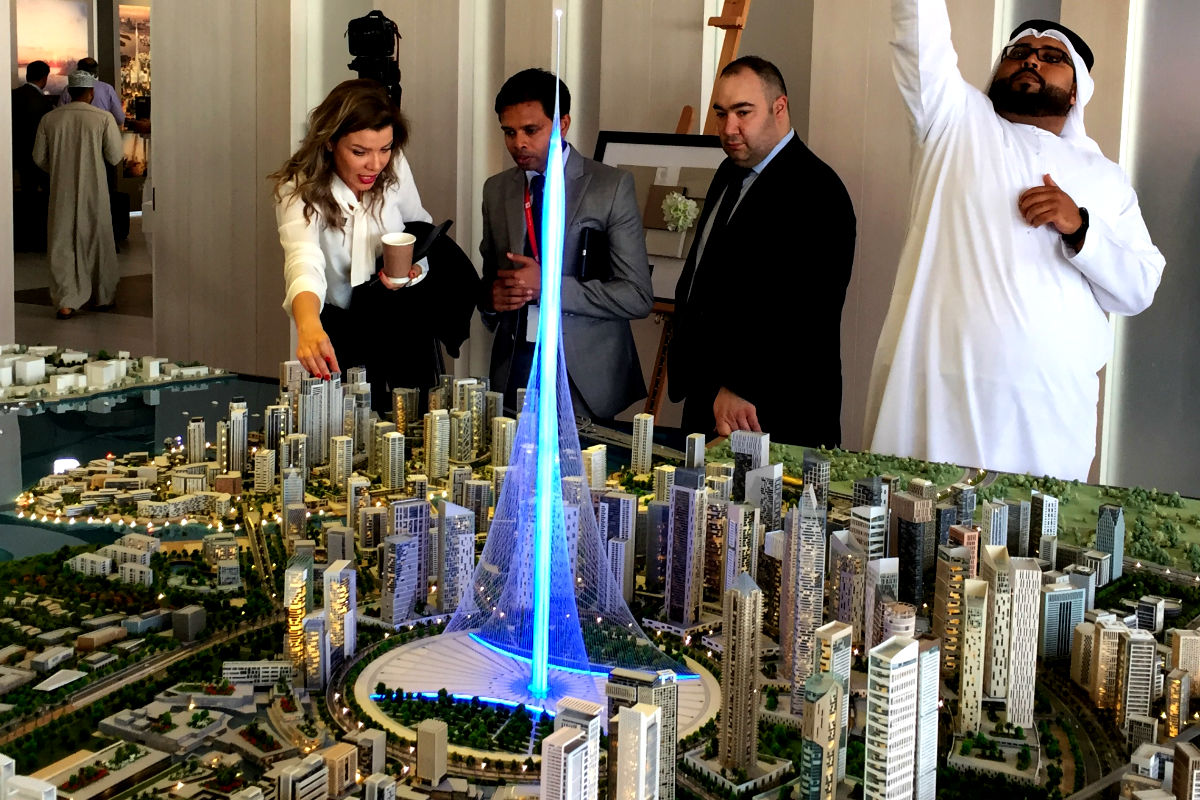 Imagen del edificio que construirá Calatrava en Dubái. (Getty)