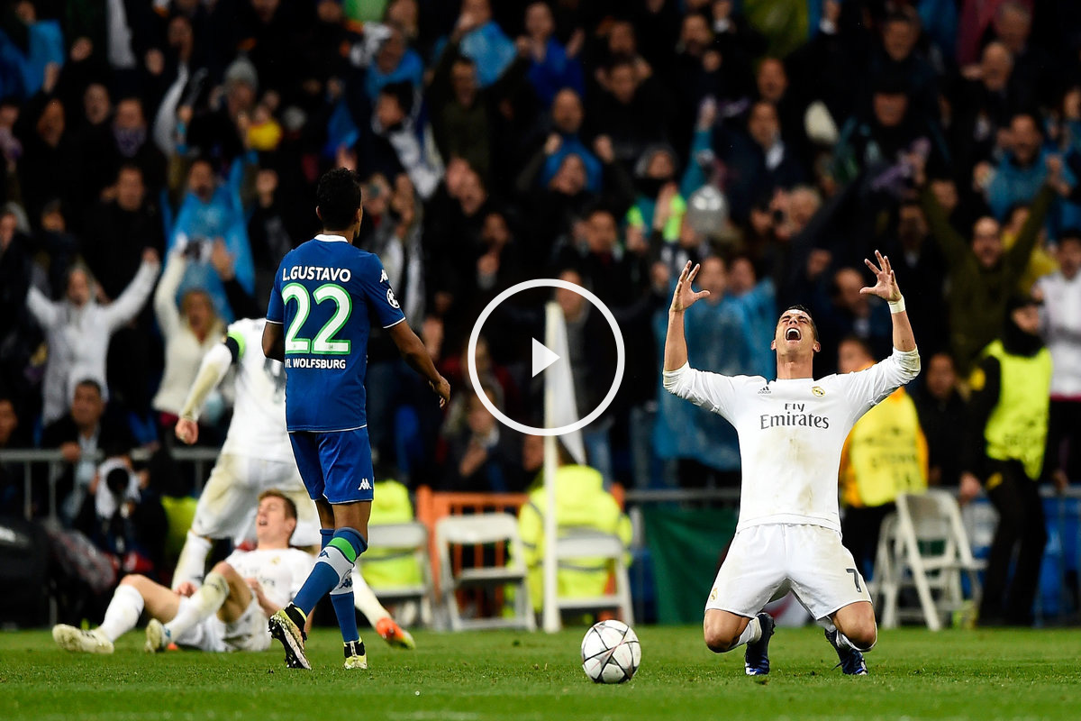 Real Madrid CF v VfL Wolfsburg – UEFA Champions League Quarter Final: Second Leg