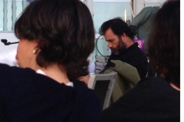 El concejal Nacho Murgui en una asamblea en el centro. (Foto: OKDIARIO)