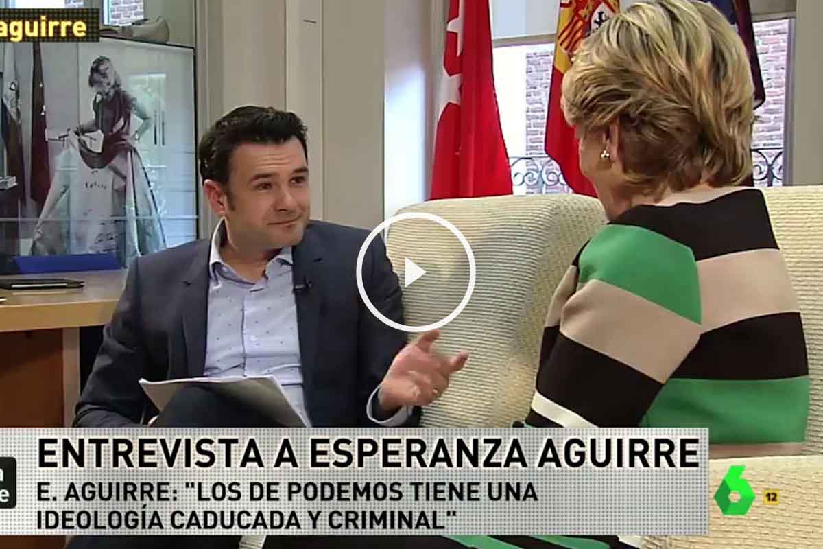 Esperanza Aguirre en La Sexta Noche