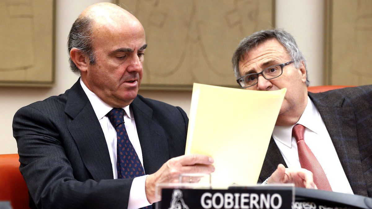 El ministro de Economía y Competitividad, Luis de Guindos, (Foto: EFE)