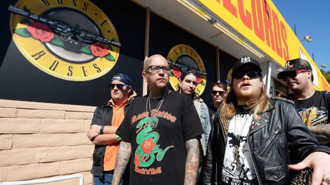 Los Guns’n’Roses vuelven a dar un concierto por sorpresa veinte años después