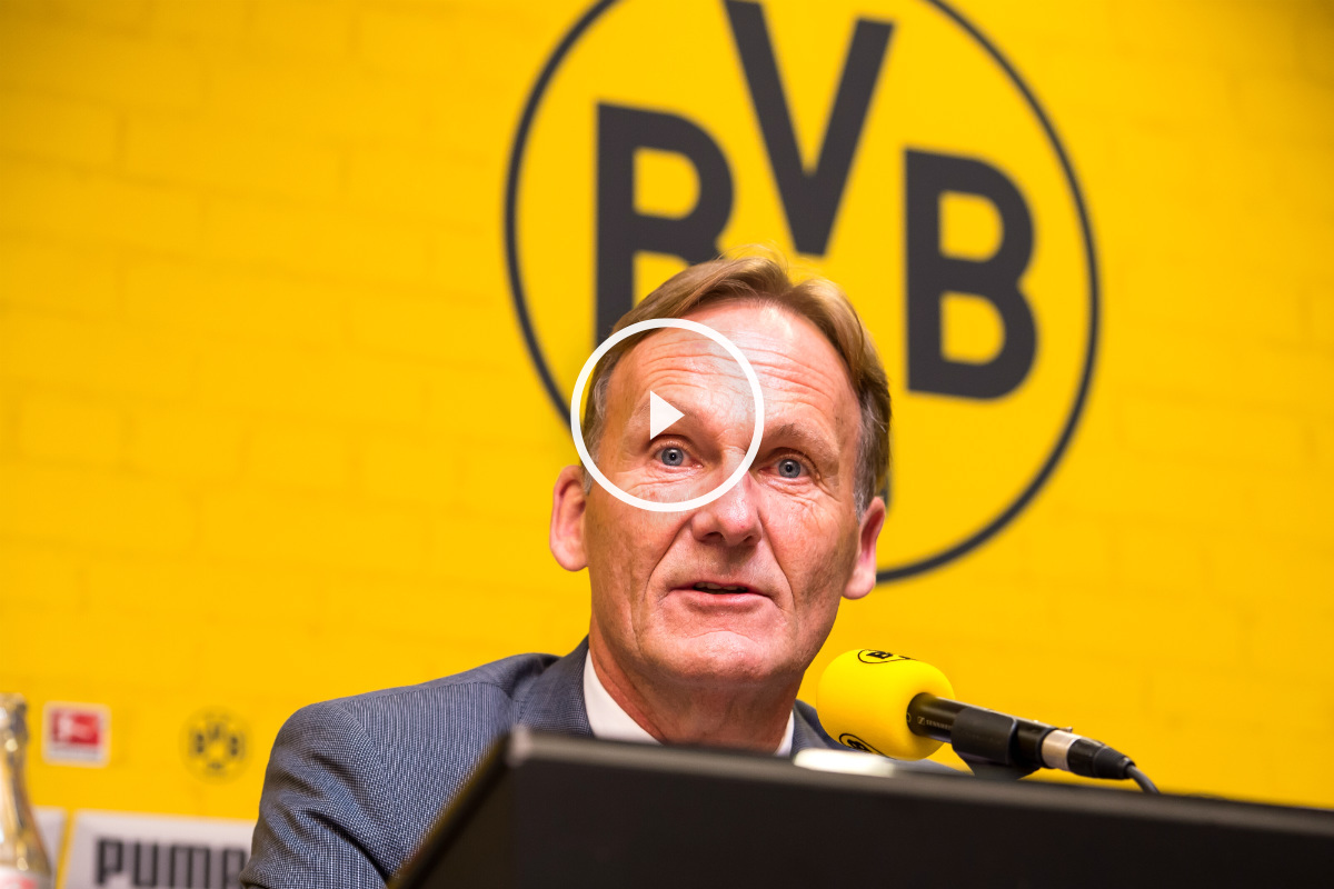 Hans Joachim Watzke, director ejectutivo del Borussia Dortmund. (AFP)