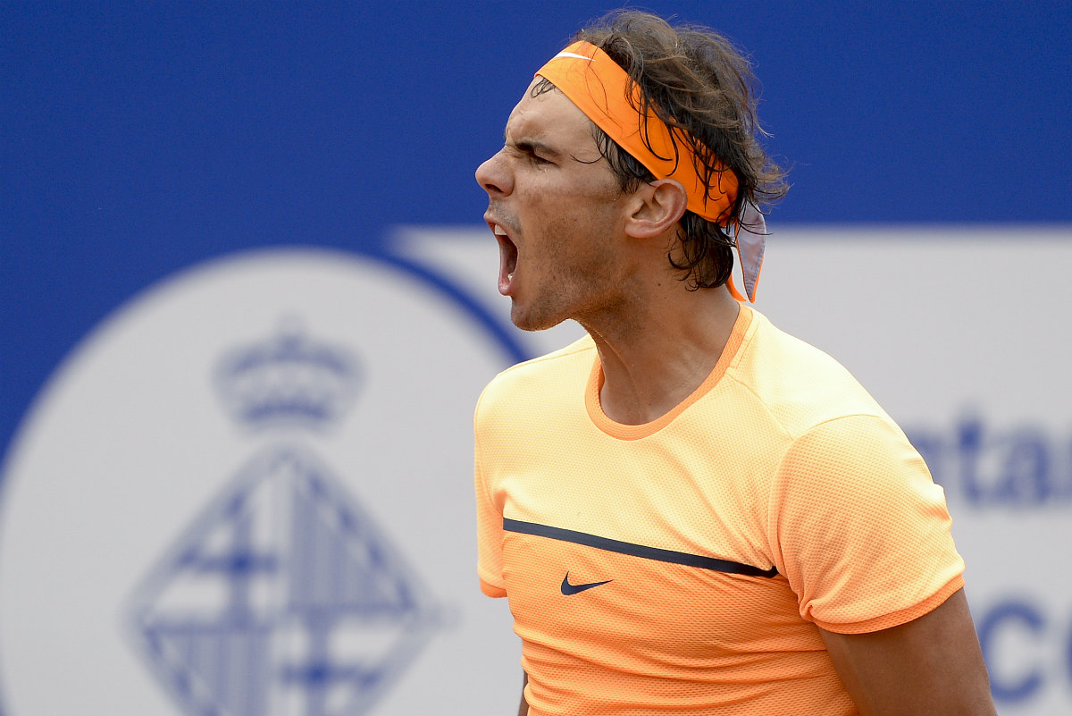 Rafa Nadal tendrá que emplearse a fondo en Madrid. (AFP)