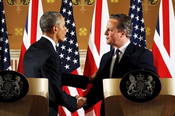 Barack Obama junto al primer ministro David Cameron (Foto: Reuters)