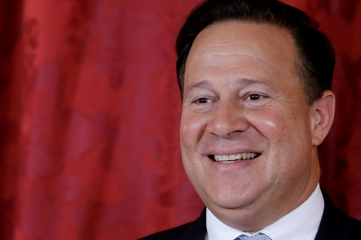 El presidente de la República de Panamá, Juan Carlos Varela. (Foto: GETTY)
