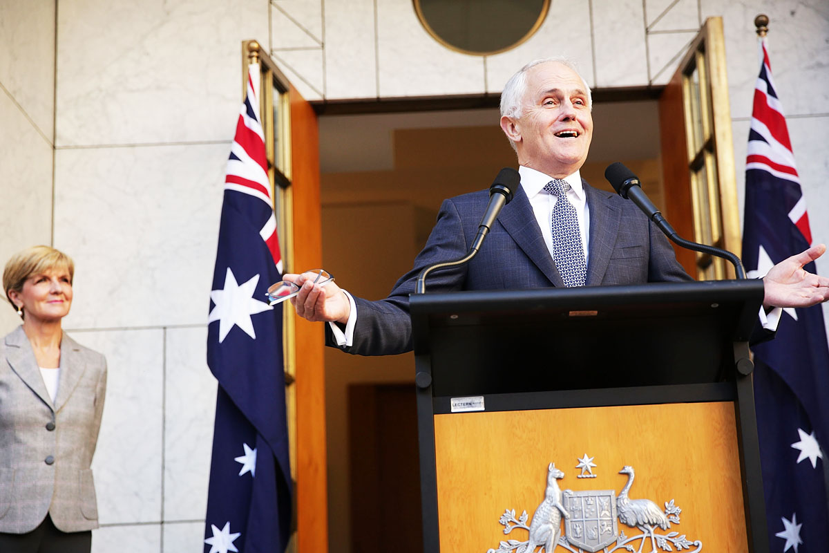 Malcolm Turnbull, primer ministro de Australia (Foto: Gety)