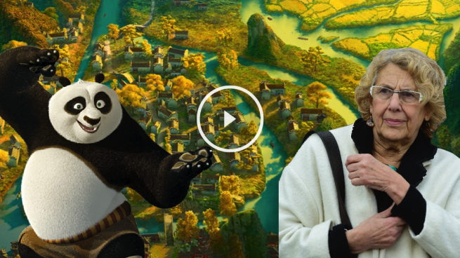 Carmena se inspira en ‘Kung Fu Panda’ para bautizar como «Valle de la Paz» el Valle de los Caídos