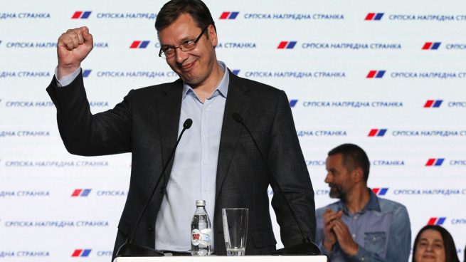 El primer ministro Vucic gana las elecciones presidenciales en Serbia con guiños a la UE