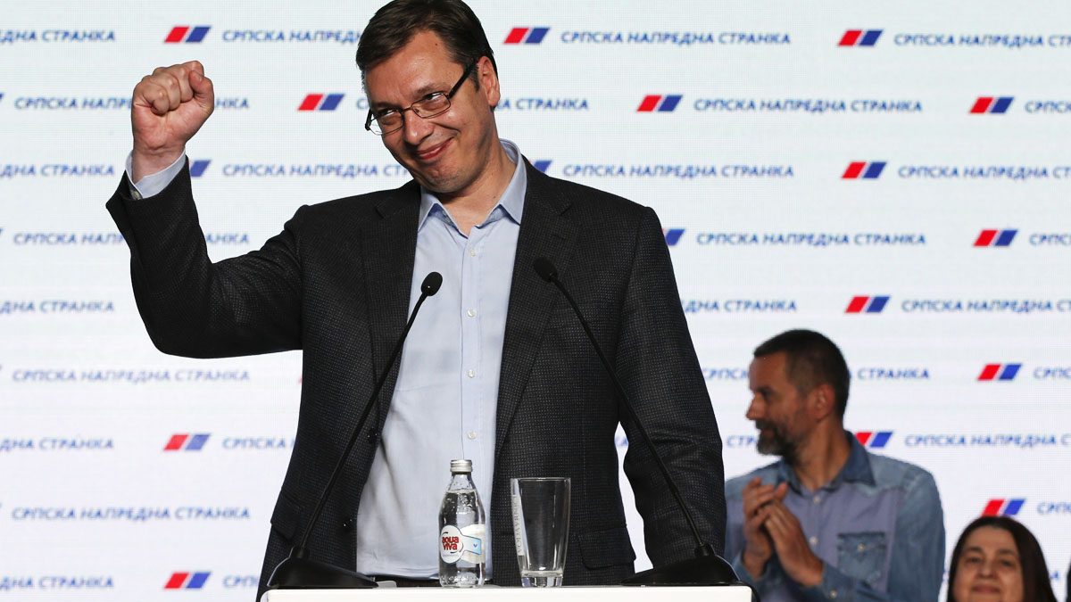 Aleksandar Vucic es el ganador de las elecciones presidenciales en Serbia (Foto: Reuters)