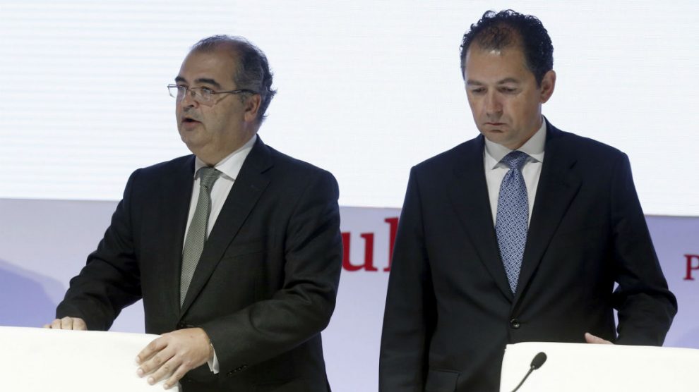 Ángel Ron y Francisco Gómez (Foto: EFE).