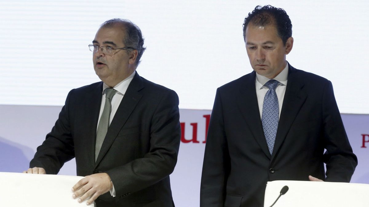 Ángel Ron y Francisco Gómez (Foto: EFE).