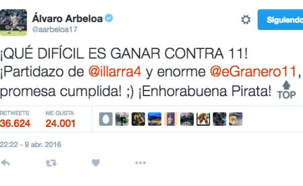 arbeloa-tweet